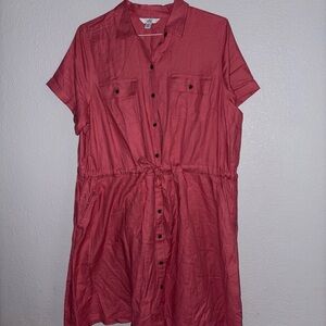 Croft & Barrow Pink Collared Shirt